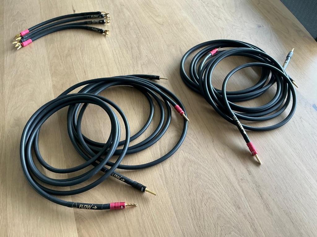 Driade Flow 405 luidsprekerkabel 2 x 3 meter, Ophalen of Verzenden, Zo goed als nieuw, 2 tot 5 meter, Luidsprekerkabel