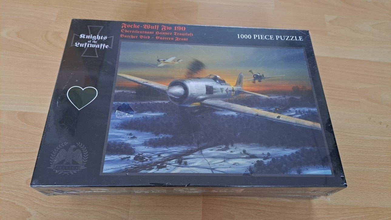puzzel: Knight of the Luftwaffe (nieuw), Ophalen of Verzenden, 500 t/m 1500 stukjes, Nieuw, Legpuzzel