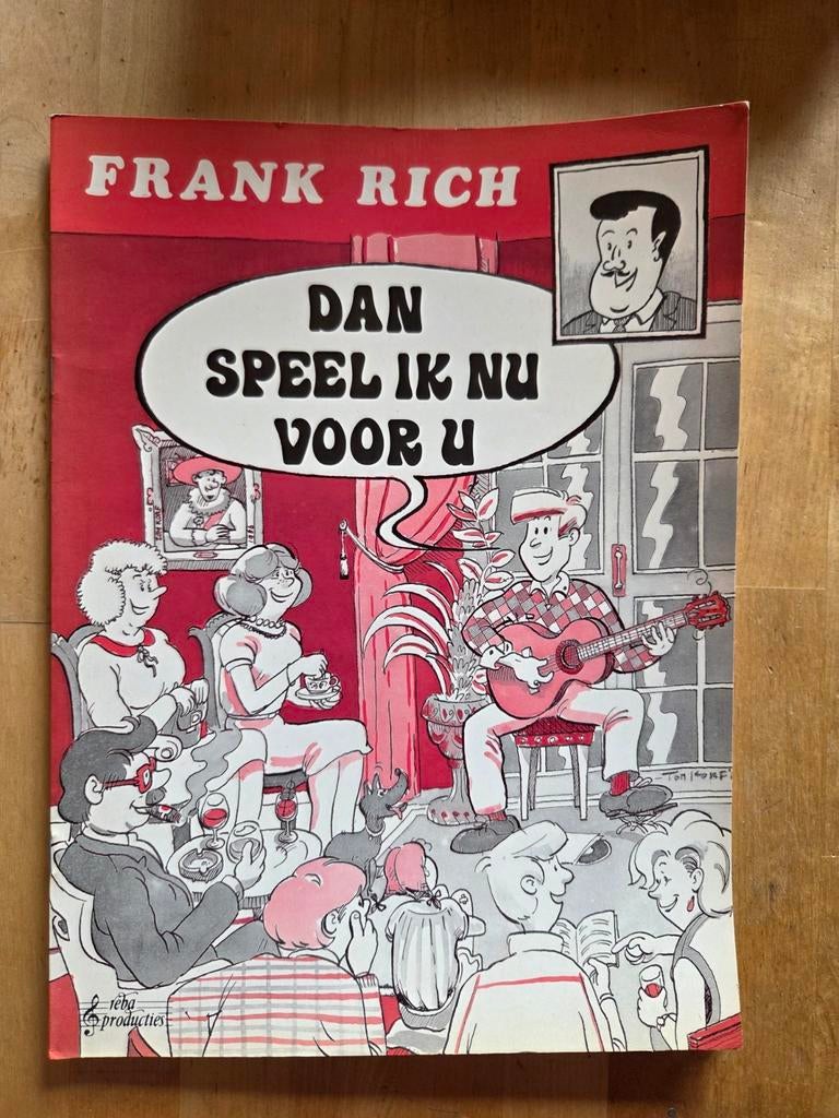 Frank Rich - Dan Speel Ik Nu Voor U - Gitaarboek, Muziek en Instrumenten, Bladmuziek, Nieuw, Les of Cursus, Populair, Gitaar, Ophalen of Verzenden