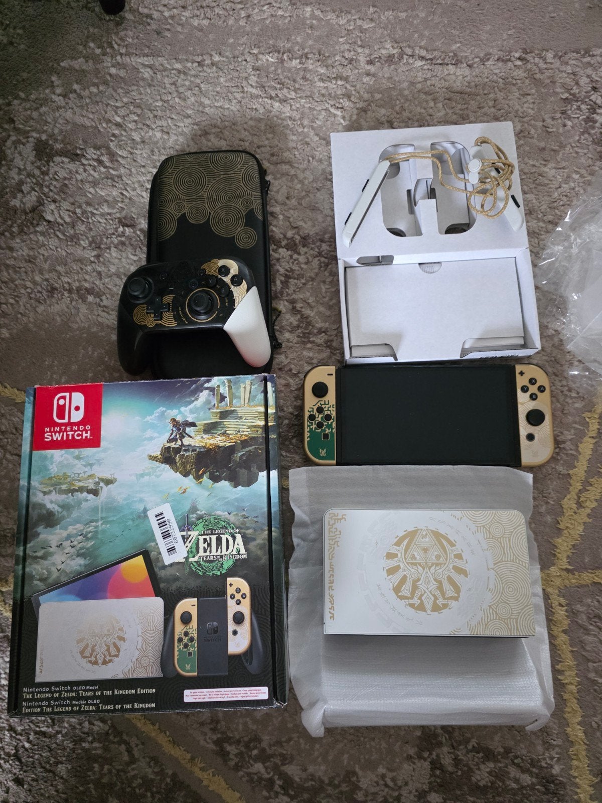 nintendo switch oled zelda tears of the kingdom edition