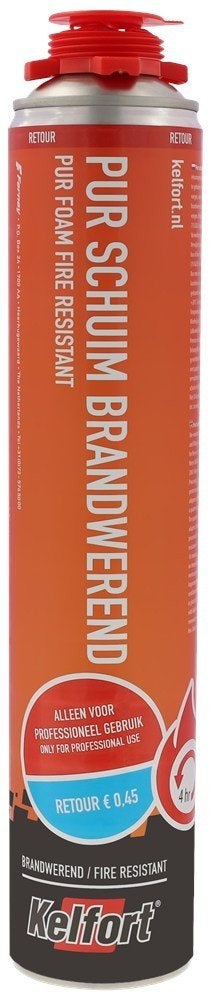 8x Kelfort Brandwerend PUR Schuim - NEN 6069, Ophalen, Zo goed als nieuw