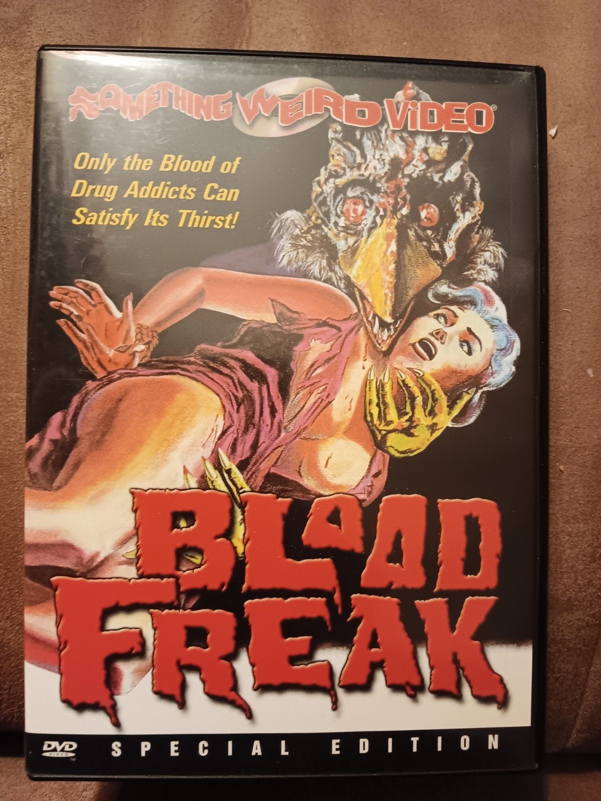 Blood freak dvd horror something weird video nieuw, Vanaf 16 jaar, Ophalen of Verzenden, Nieuw in verpakking