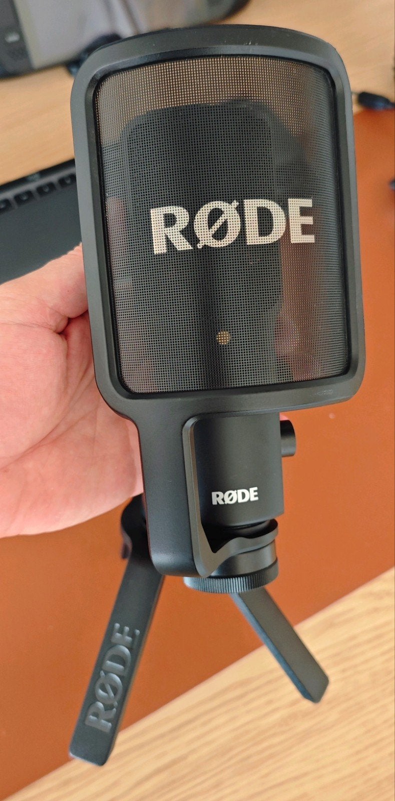 Rode NT-USB Studio microphone full set, Muziek en Instrumenten, Ophalen of Verzenden, Zo goed als nieuw, Studiomicrofoon