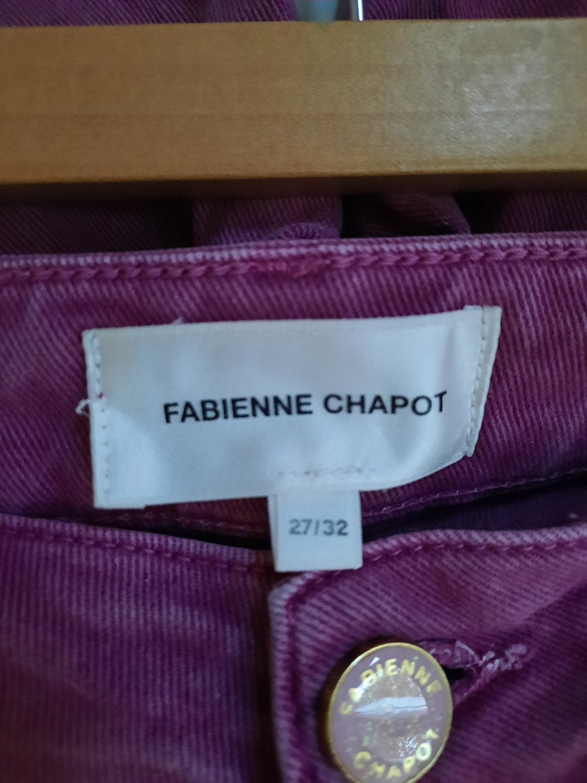 Fabienne Chapot Jeans 27/32 - Flared - Roze, Kleding | Dames, Overige kleuren, Ophalen of Verzenden, Zo goed als nieuw, Fabienne Chapot