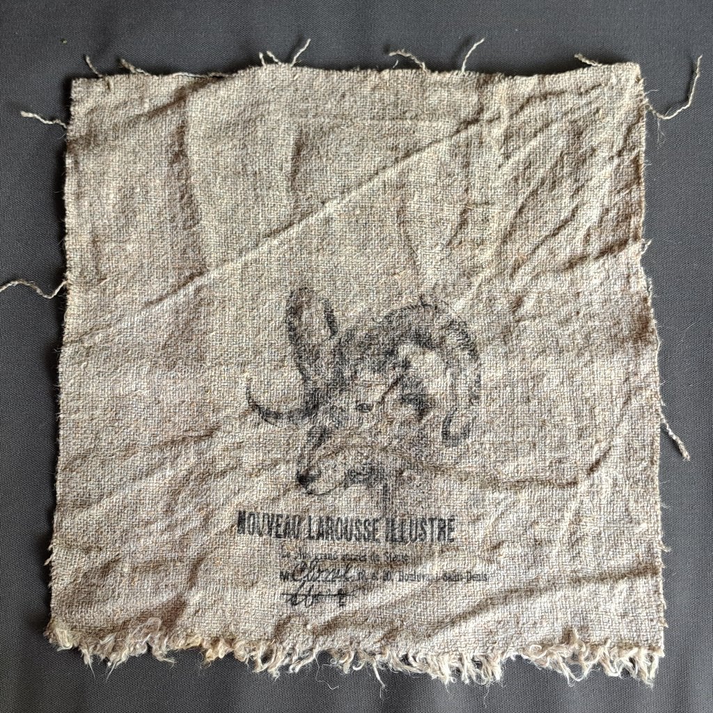 Shabby linnen doekje ram 30x30cm *Etage3*, ., Ophalen of Verzenden, Zo goed als nieuw, .