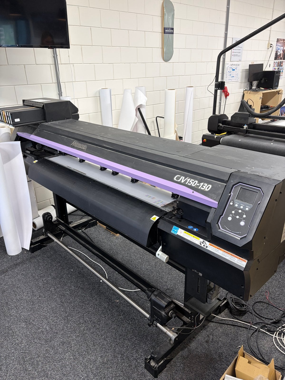 Mimaki CJV150-130 Solvent Printer - Printkop defect, Computers en Software, Printers, Printer, Inkjetprinter, Kleur printen, Ophalen of Verzenden
