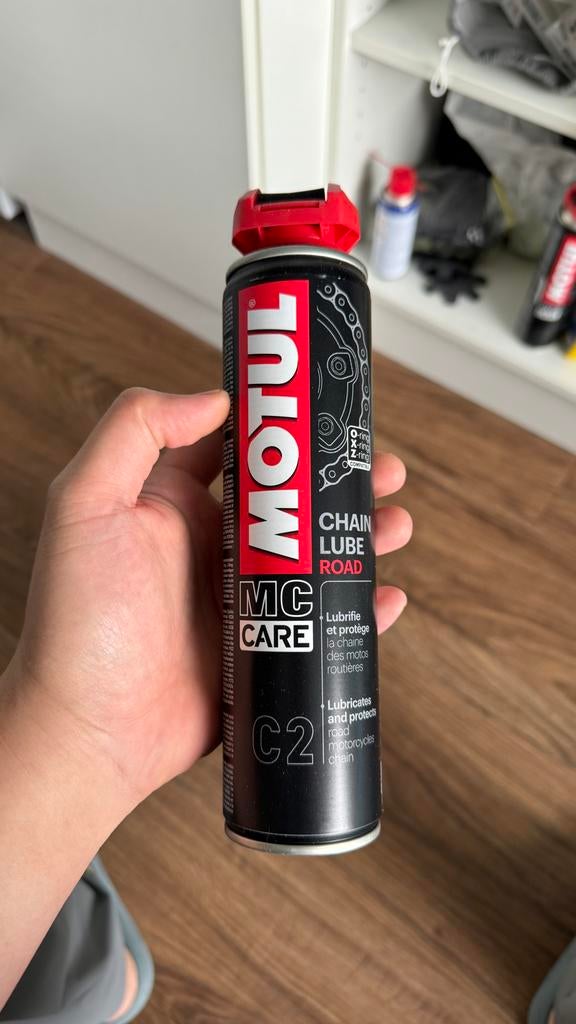 Motul C2 Kettingspray Motorfiets Smeermiddel 400ml Nieuw, Ophalen of Verzenden, Zo goed als nieuw