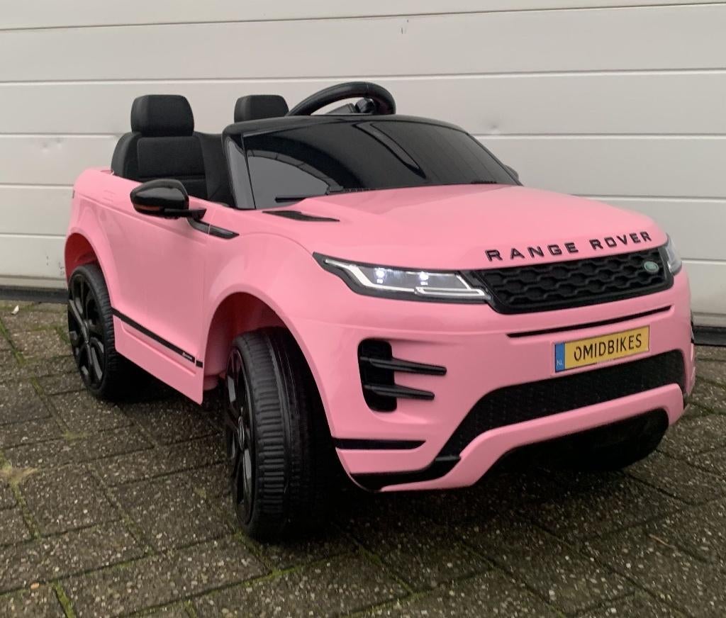 Range Rover Evoque 12v zwart bluetooth /Rc / Leder zitje/ EV, Ophalen of Verzenden, Nieuw, Overige typen