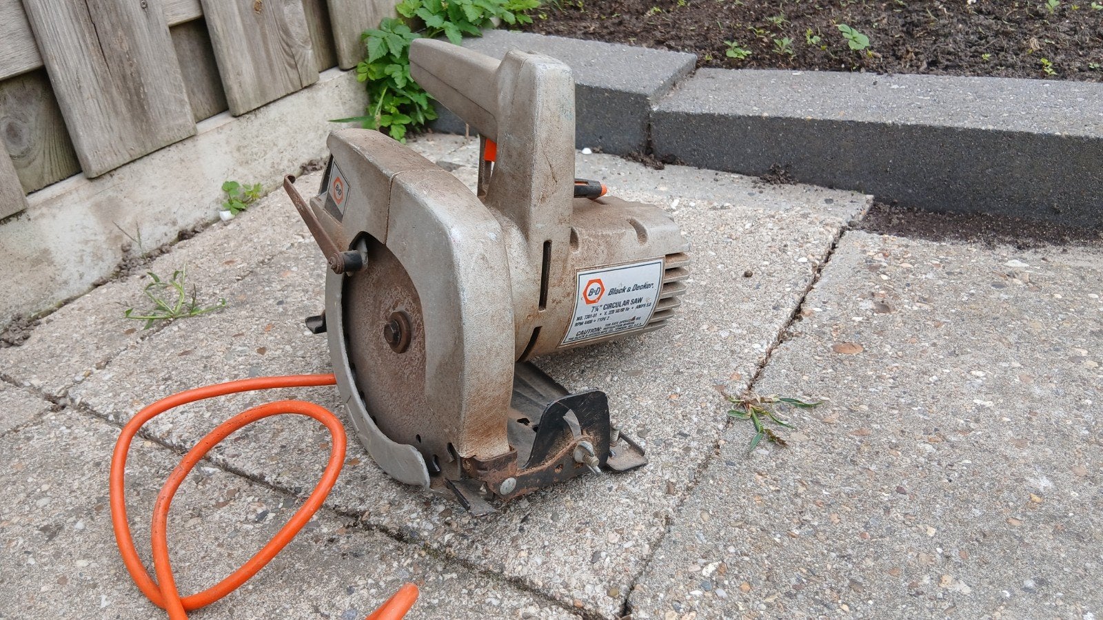 Black & Decker cirkelzaag te koop, Ophalen of Verzenden, Gebruikt, Cirkelzaag, Black & Decker