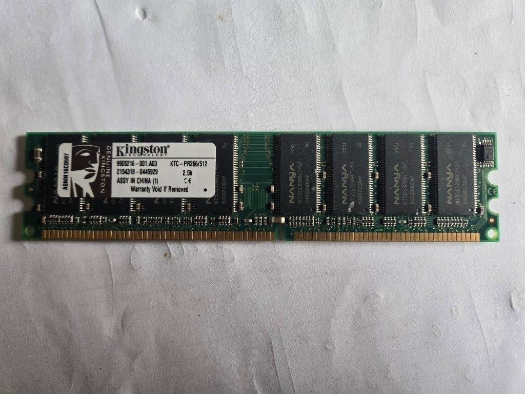 512 MB Ram geheugen, Computers en Software, RAM geheugen, Ophalen of Verzenden, DDR, Desktop, Gebruikt