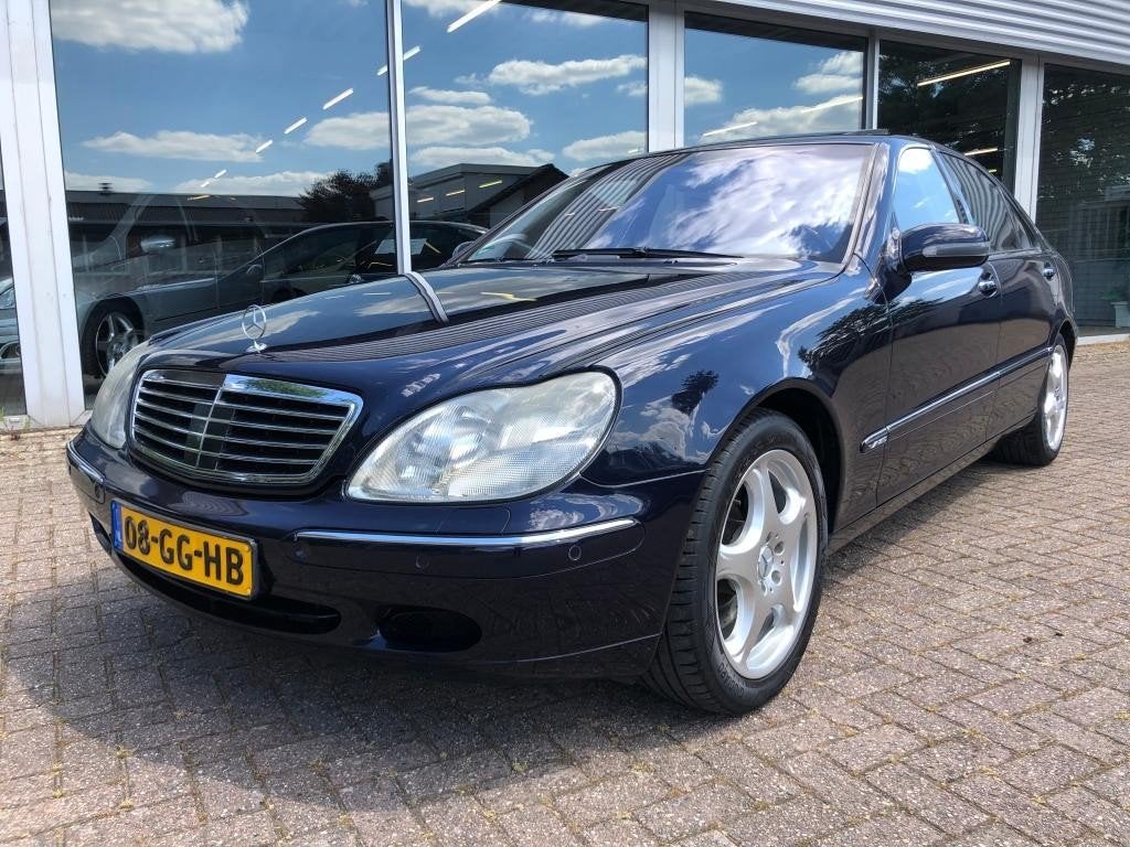 Mercedes-Benz S-klasse S 600 Lang V12 Aut., Handel/ Export, Auto's, Automaat, 1935 kg, Blauw, Bedrijf