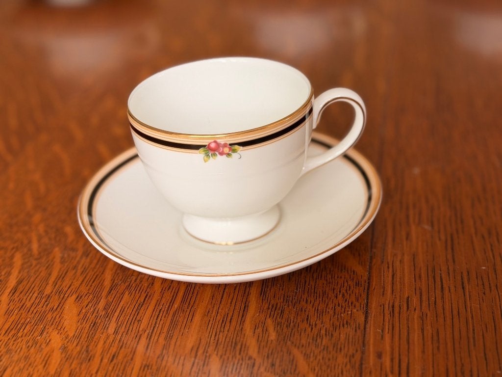 Wedgwood Clio kopjes 5 stuks, Ophalen, Zo goed als nieuw, Wedgwood, Kop(pen) en/of Schotel(s)