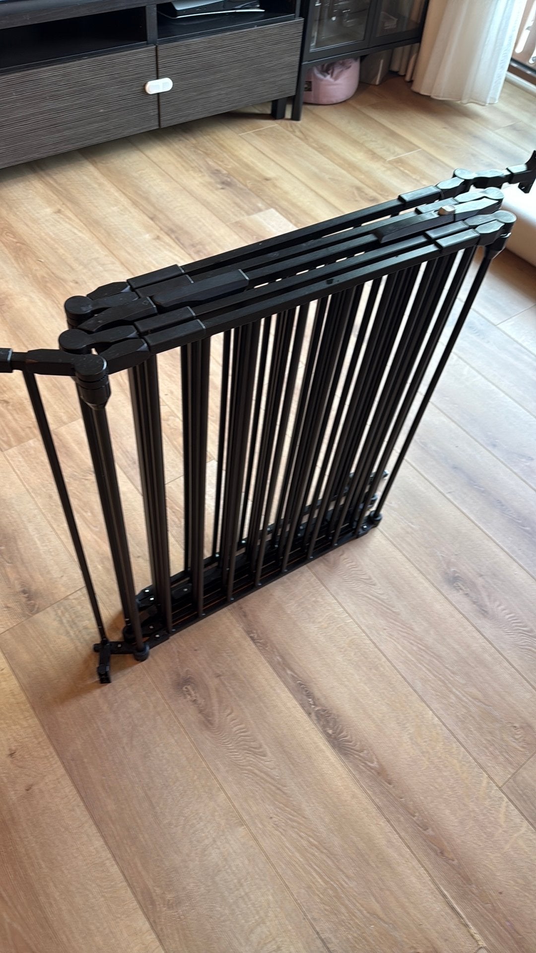 NOMA 5 panelen veiligheidsrek - kamerverdeler - tot 315cm, Ophalen, Zo goed als nieuw, Metaal of IJzer, 115 cm of meer