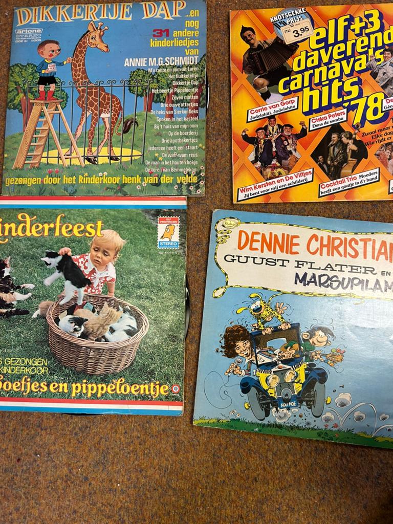 4 retro/vintage nederlandse lp’s, Ophalen of Verzenden, Gebruikt, Overige formaten, Levenslied of Smartlap