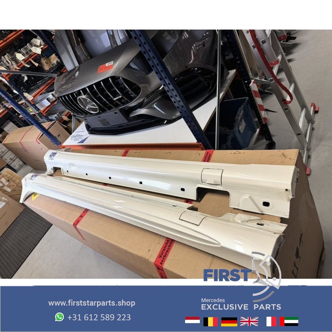 W218 X218 CLS AMG ZIJSKIRT LINKS RECHTS DORPEL LIJST Mercede, Gebruikt, -, Links, Ophalen of Verzenden