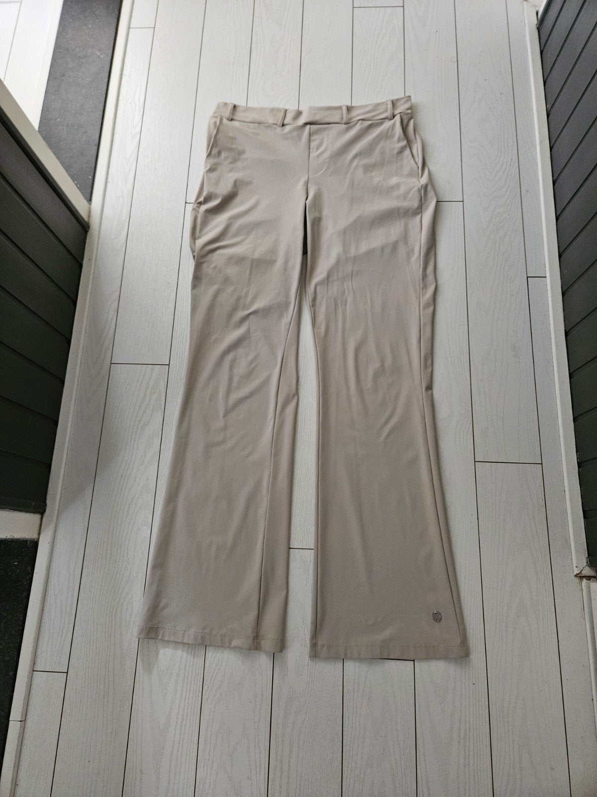 Lady Day Travelstof broek te koop!, Verzenden, Nieuw, Beige