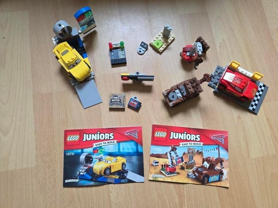 LEGO Juniors Cars 3 sets, Kinderen en Baby's, Speelgoed | Duplo en Lego, Gebruikt, Overige thema's, Compleet, Lego