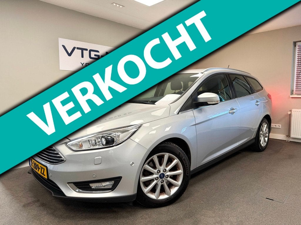 Ford Focus Wagon 1.5 Titanium Groot Navi|Stuur + Stoelverwar, Auto's, Ford, Bedrijf, Focus, ABS, Airbags, Airconditioning, Automatische klimaatregeling