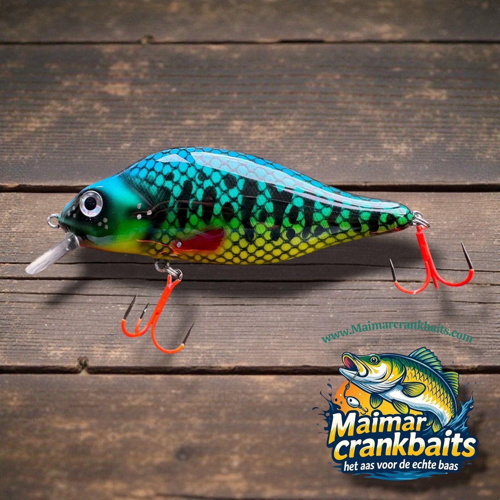 The walleye bait 5” BlueViper, Purmerend, Maimarcrankbaits, Overige typen, Nieuw
