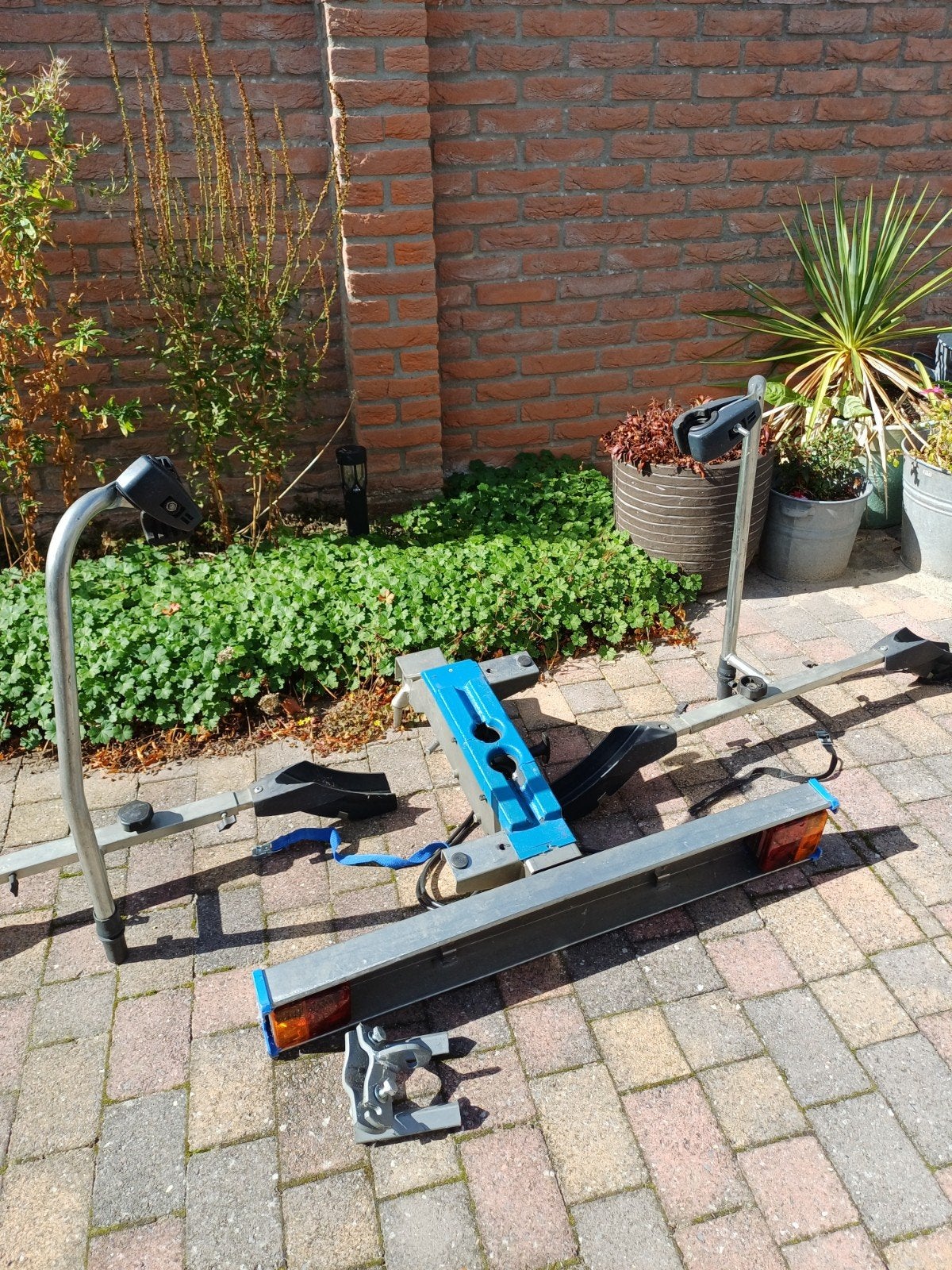 Twinny Load Easy fietsendrager met beschadiging, Ophalen, 2 fietsen, Gebruikt, Trekhaakdrager
