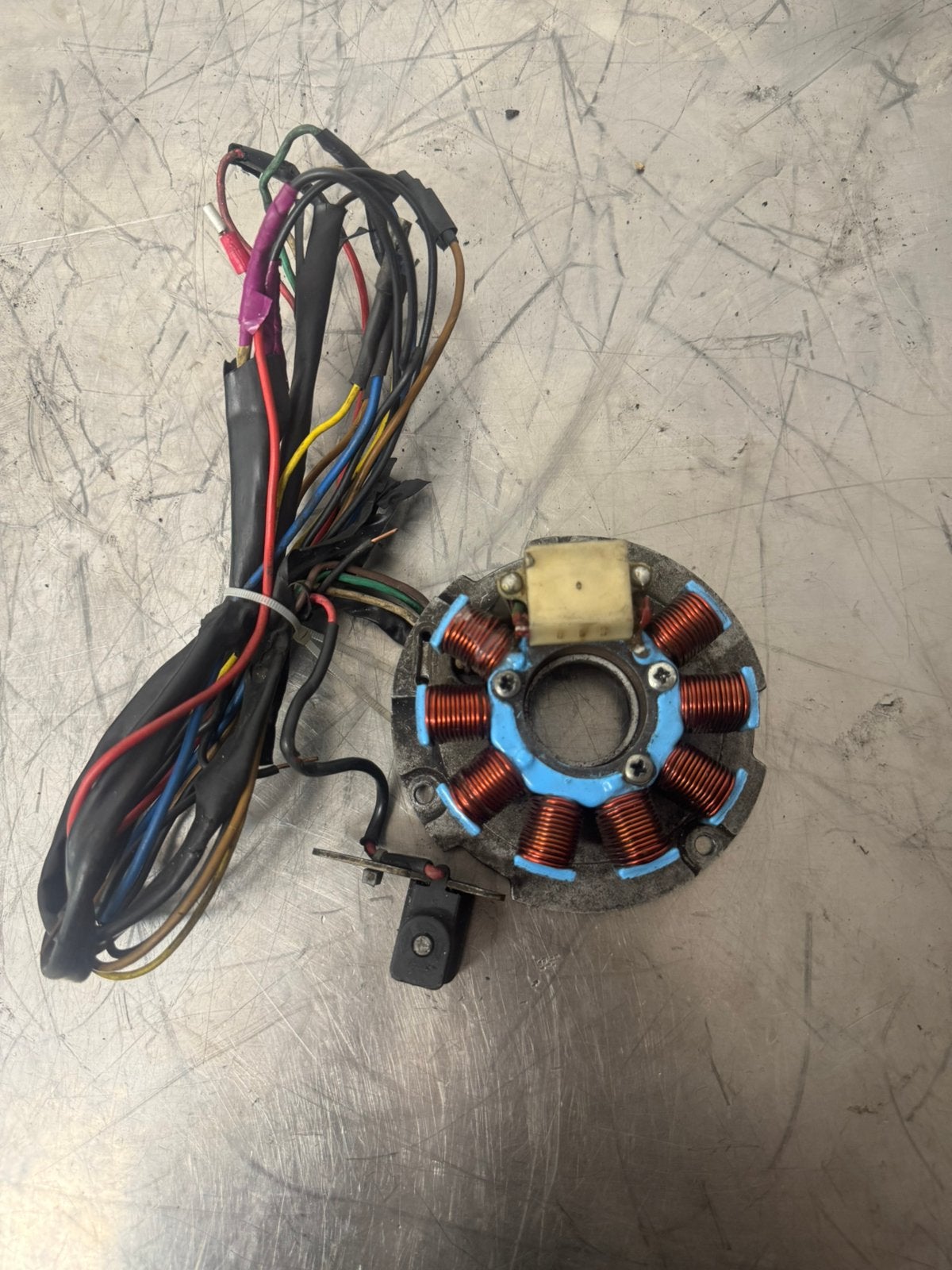 Skr 125 ontsteking, Motoren, Ophalen