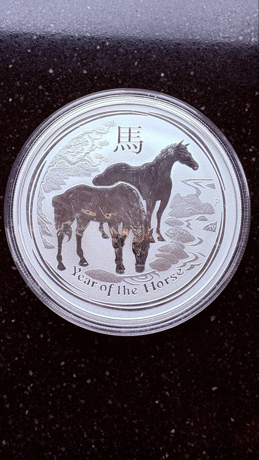 Lunar 2014 Jaar van het Paard - 2 oz 999 Zilveren Munt, Ophalen of Verzenden, Zilver