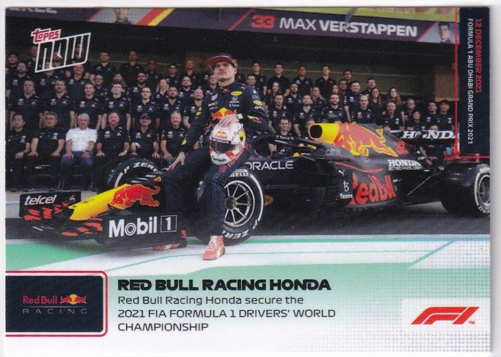 Red Bull Racing #085, Verzamelen, Verzenden, Nieuw, Formule 1