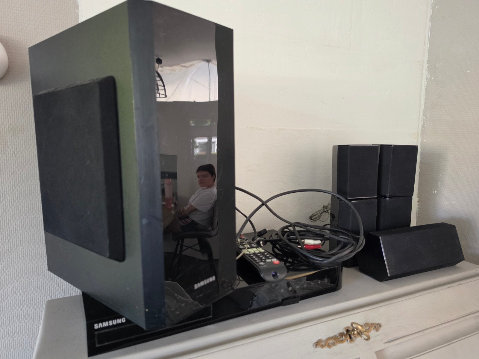 Samsung Dolby Surround Set - Goed Geluid, Ophalen, Gebruikt, Overige systemen, Blu-ray-speler