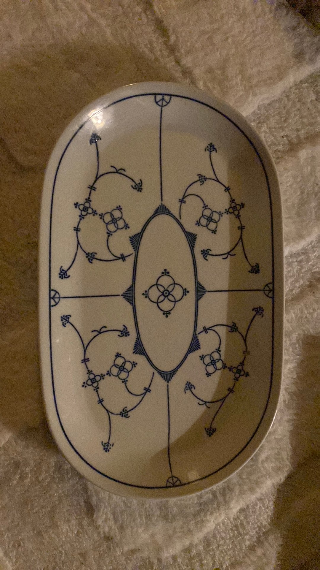 Porcelaine schaal, Ophalen of Verzenden