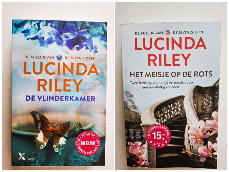 Lucinda Riley. Twee romans., Boeken, Romans, Ophalen, Gelezen, Lucinda Riley, Europa overig