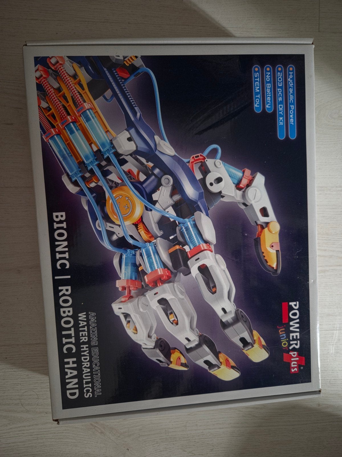 POWERplus Junior Bionic Robot Hand - STEM Bouwpakket, Ophalen, Nieuw, Bouwen