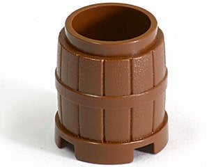 Lego Brown Vat 2x2x2 - Item 2489, Kinderen en Baby's, Speelgoed | Duplo en Lego, Gebruikt, Overige thema's, Lego, Ophalen of Verzenden