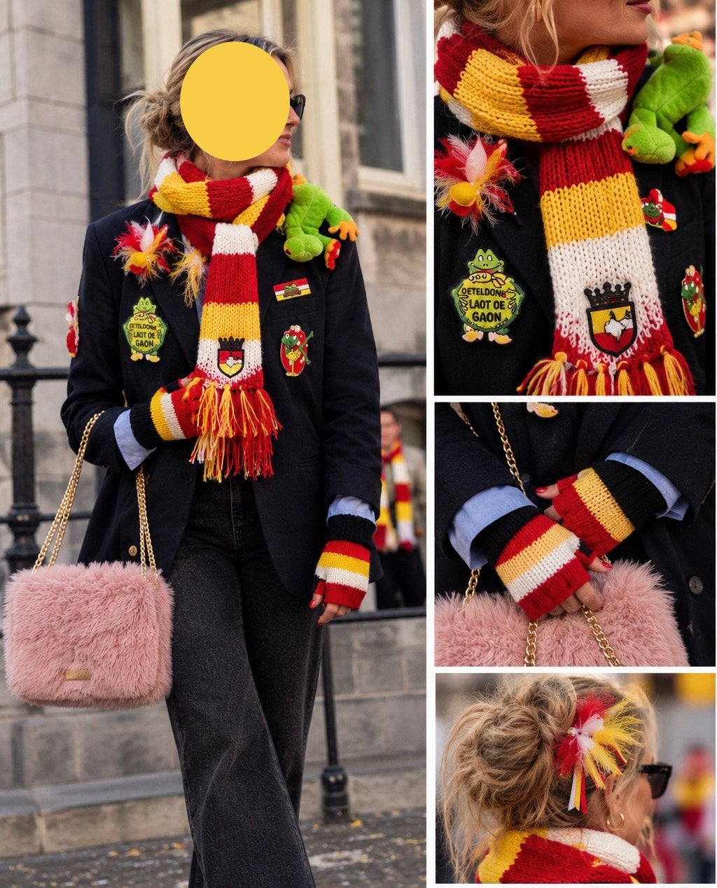 Carnaval Oeteldonk Jasje - Zara Basic - maat 38/40, Maat 38/40 (M), Zo goed als nieuw, Jasje, Verzenden