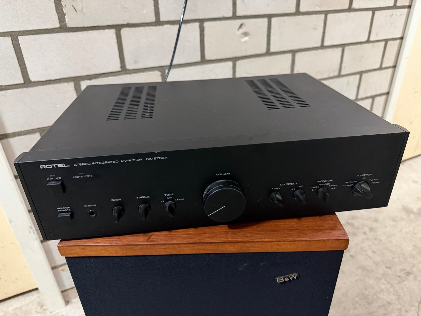 Rotel RA-870BX Stereo Geïntegreerde Versterker - Topconditie, Overige merken, Ophalen of Verzenden, Zo goed als nieuw, 60 tot 120 watt
