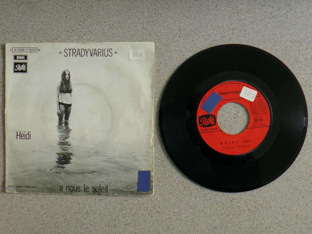 Stradivarious - Heidi VINYL SINGLE, Gebruikt, 7 inch, Single, 1970 - 1979
