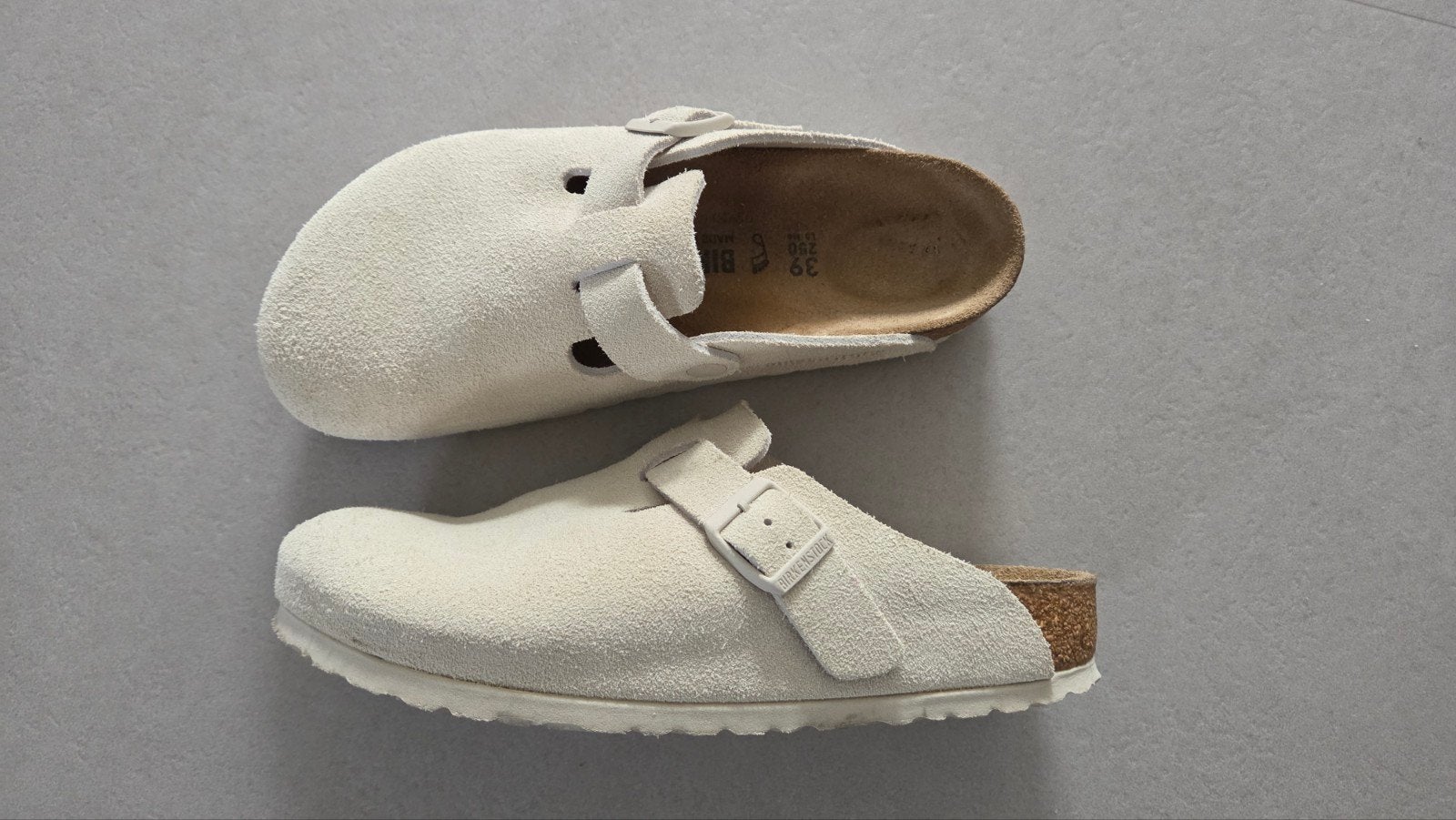 BIRKENSTOCK Boston clog - Antique White - 39  regular fit, Kleding | Dames, Schoenen, Ophalen of Verzenden