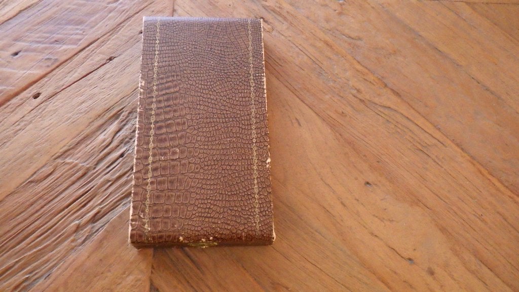 mooie retro doos met oude bijbel en etui, Ophalen of Verzenden, Overige typen