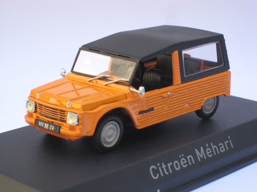 Citroen Mehari 1983 oranje Norev 1:43, Ophalen of Verzenden, Nieuw, Auto, Norev