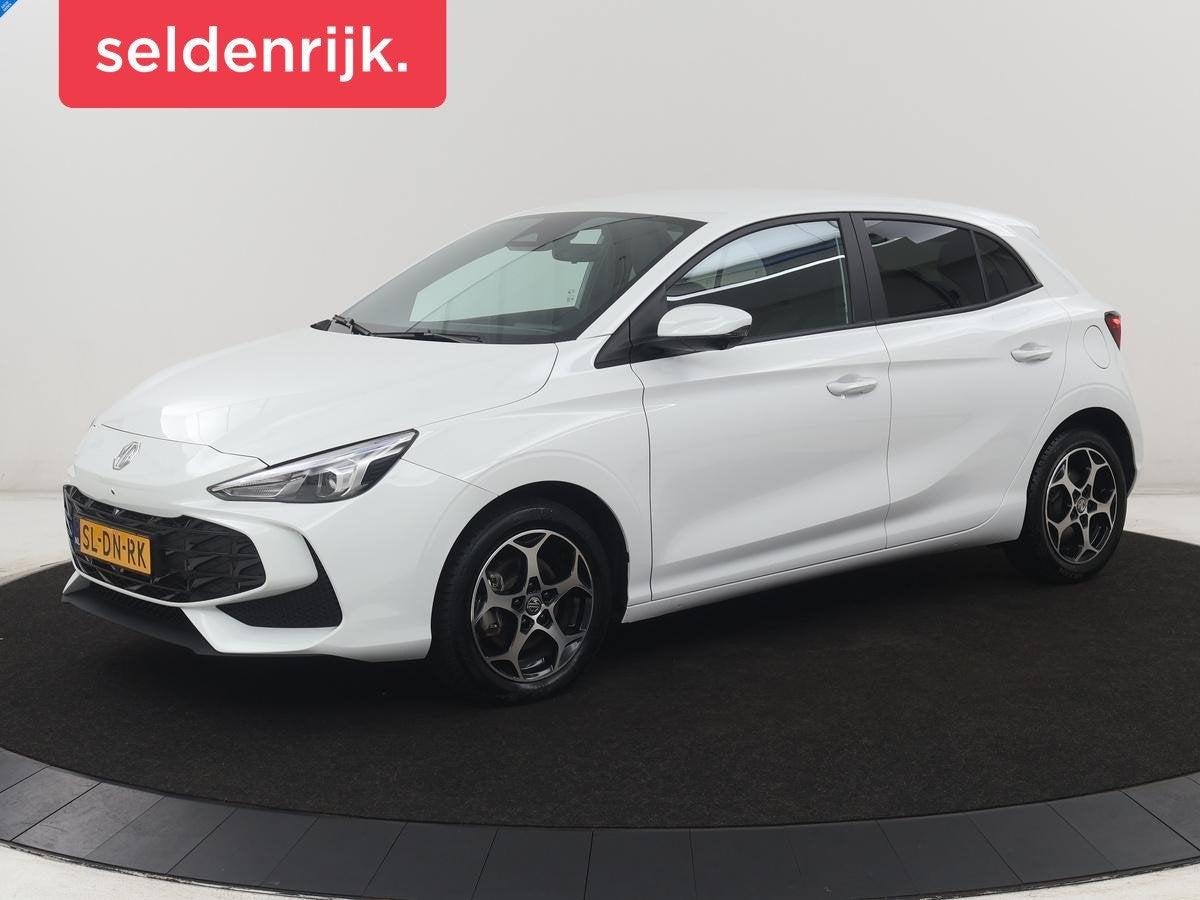 MG 3 1.5 Hybrid+ Luxury | Half Leder | Stuur/stoel verwarmin, Auto's, Automatische klimaatregeling, 194 pk, 4 cilinders, 2 kWh