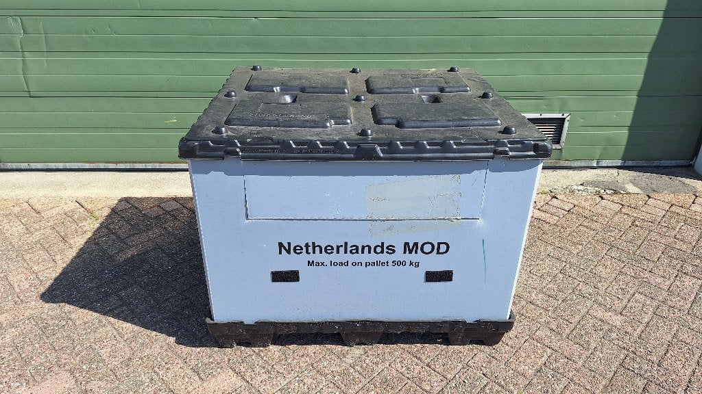 verhuisbox exportkrat kunststof 100x120 cm opvouwbaar, Ophalen, Gebruikt, Overige stijlen, Kunststof