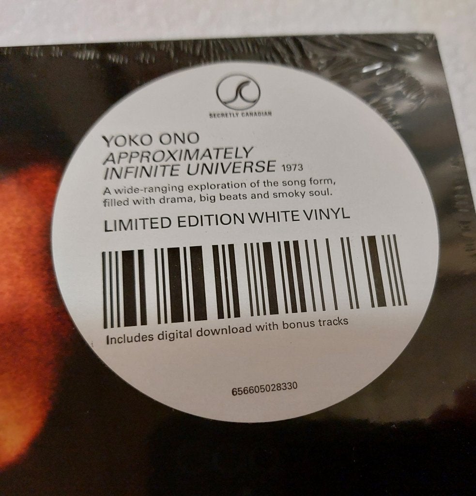 Yoko Ono WIT VINYL 2-LP GESEALED Approximately John Lennon, Ophalen of Verzenden, Geseald, 12 inch, Dubbel-LP