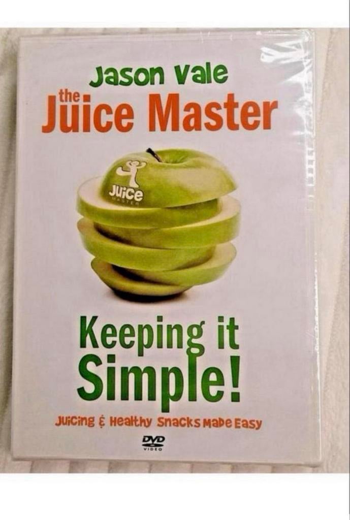 DVD Jason Vale The Juice Master: Keeping it Simple!, Alle leeftijden, Ophalen of Verzenden