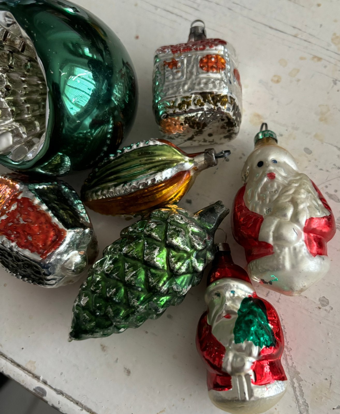 Oude kerstballen, Diversen, Kerst, Ophalen of Verzenden, Gebruikt
