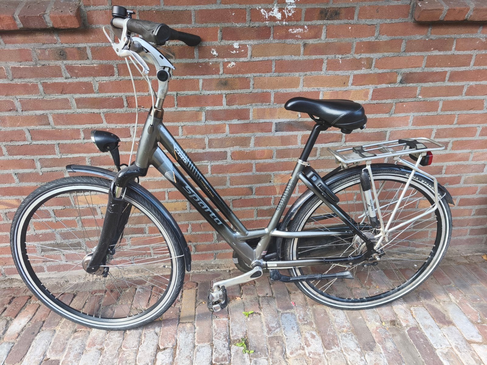 Damesfiets 28 inch, 7 versnellingen, 48 cm, Fietsen en Brommers, Sparta, Velgrem, 47 tot 50 cm, Versnellingen
