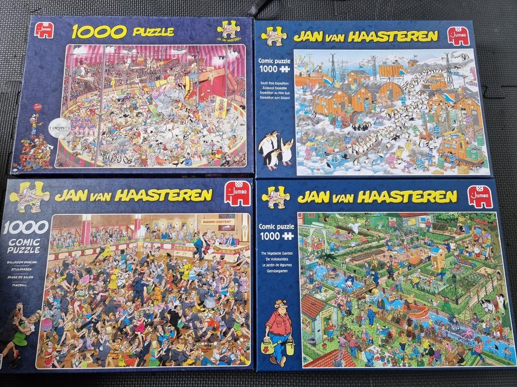 Jan van Haasteren puzzels, Hobby en Vrije tijd, Denksport en Puzzels, Ophalen of Verzenden, 500 t/m 1500 stukjes, Gebruikt, Legpuzzel