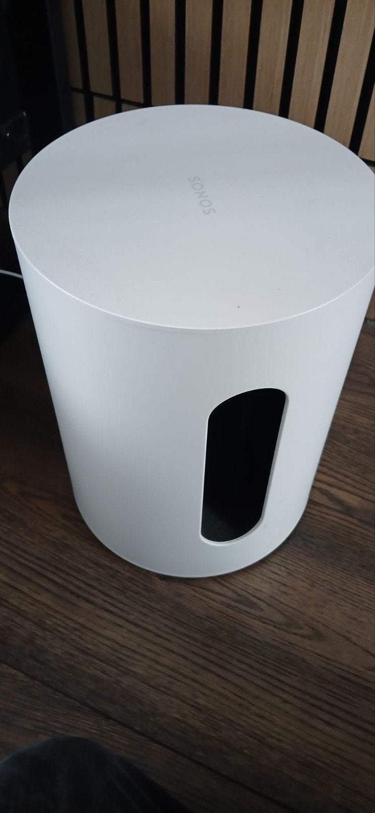 Sonos Sub Mini Wit - Zo goed als nieuw, Subwoofer, Ophalen of Verzenden, Zo goed als nieuw, Sonos
