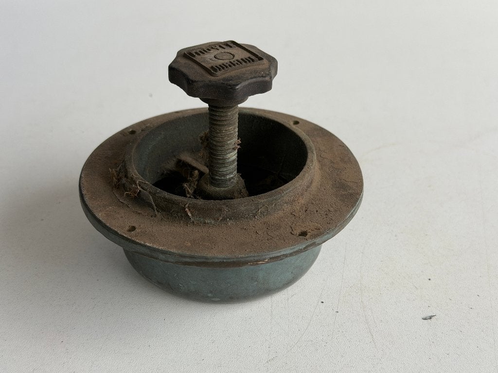 Bronzen / messing paddenstoel ventilator, Ophalen of Verzenden, Gebruikt, Overige typen