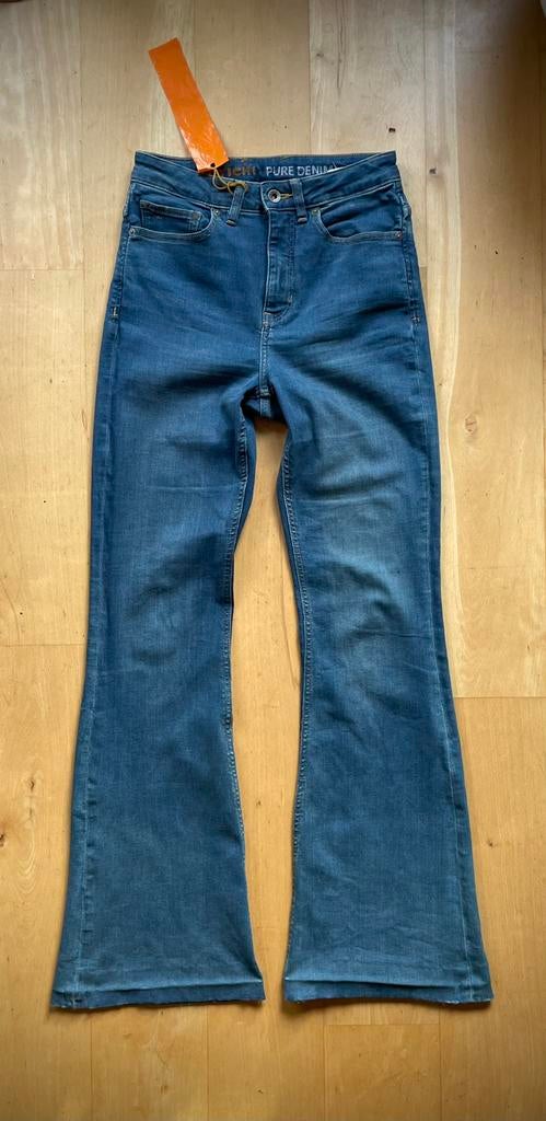 Kuyichi Lisette Flare bootcut jeans W27 L32, Kleding | Dames, Ophalen of Verzenden, Zo goed als nieuw, Blauw, W27 (confectie 34) of kleiner