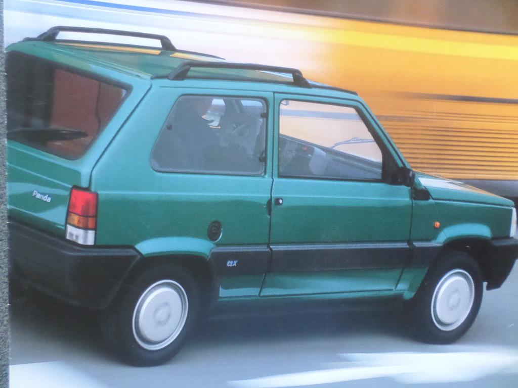 Fiat panda 1996 Brochure, Ophalen of Verzenden, Zo goed als nieuw, Overige merken
