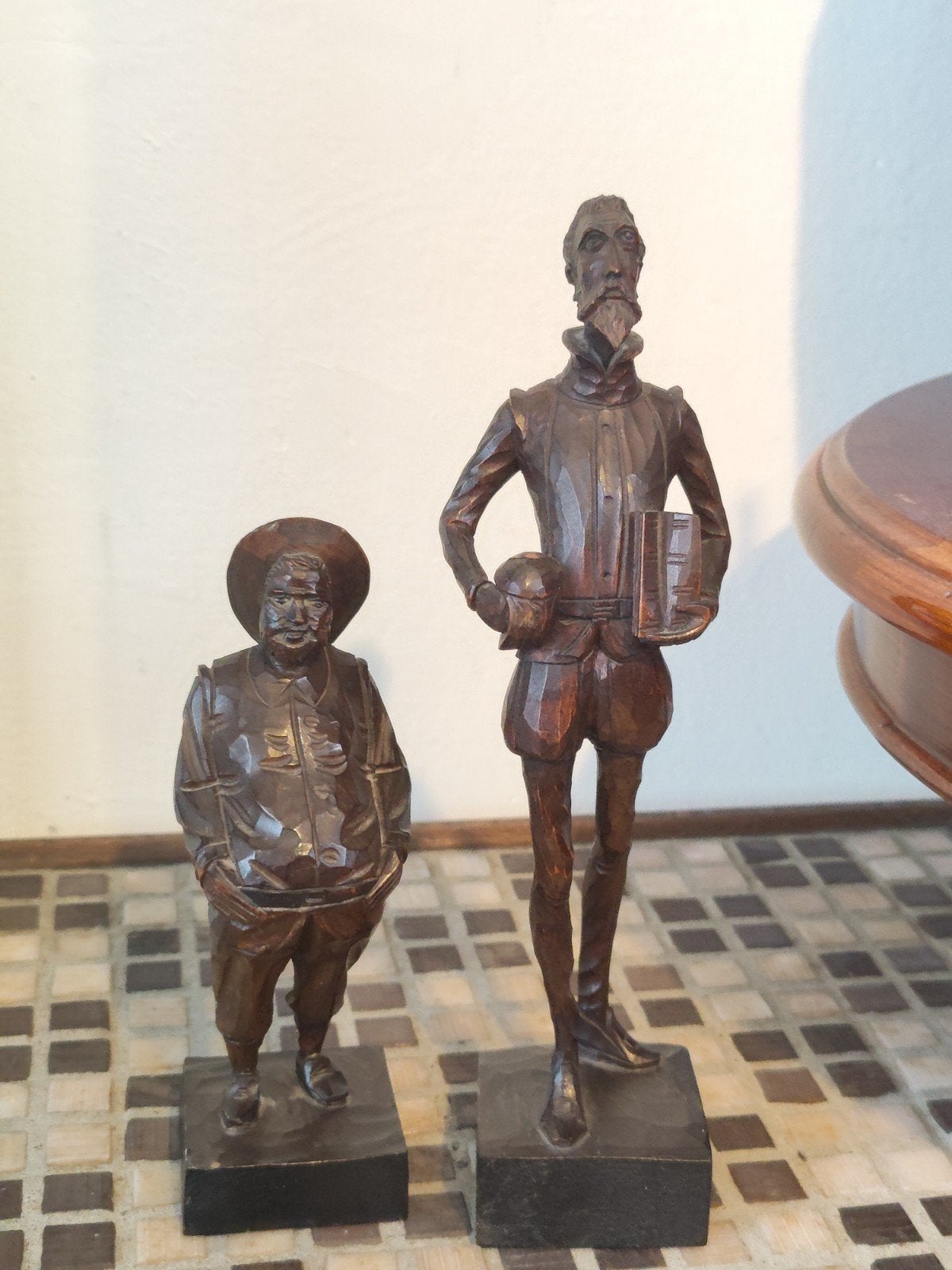 Ouro Artesania Don Quixote Beeldjes - Set van 2, Verzamelen, Ophalen